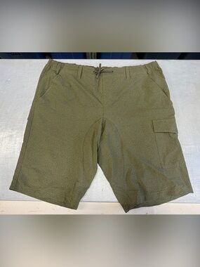 MEC Men's Olive Cargo Drawstring Shorts